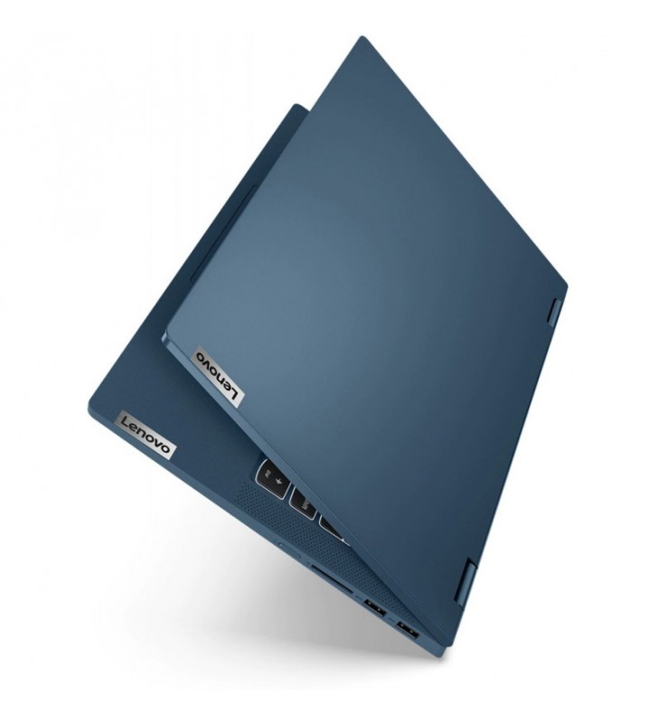 Ultrabook Lenovo 14'' IdeaPad Flex 5 14ALC05, FHD IPS Touch, Procesor AMD Ryzen™ 5 5500U (8M Cache, up to 4.0 GHz), 8GB DDR4, 512GB SSD, Radeon, Win 11 Home, Abyss Blue