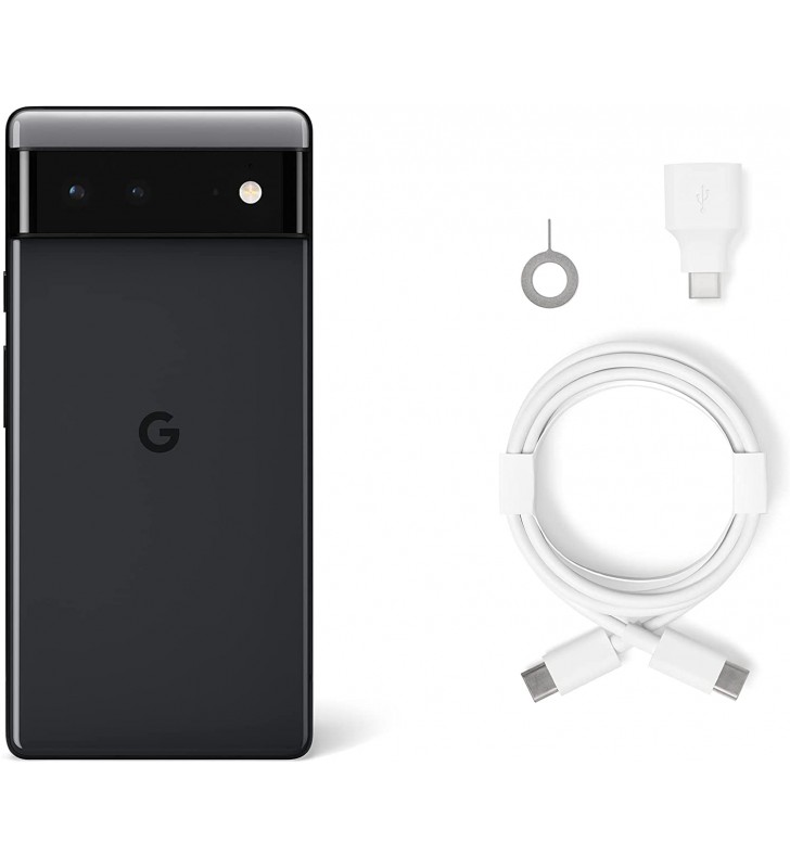Google Pixel 6 Dual-SIM 128GB 5G Smartphone (Unlocked, Sorta Seafoam)