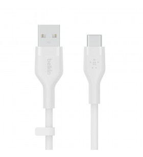 Belkin BOOST↑CHARGE Flex cabluri USB 2 m USB 2.0 USB C Alb