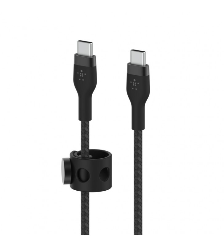 Belkin BOOST↑CHARGE PRO Flex cabluri USB 3 m USB 2.0 USB C Negru
