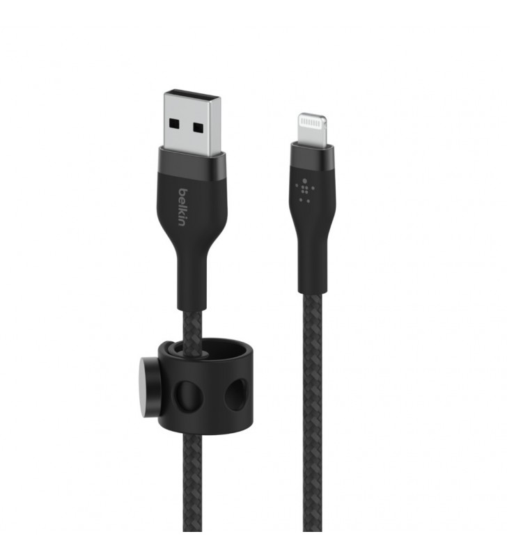 Belkin CAA010BT3MBK cabluri USB 3 m USB A USB C/Lightning Negru