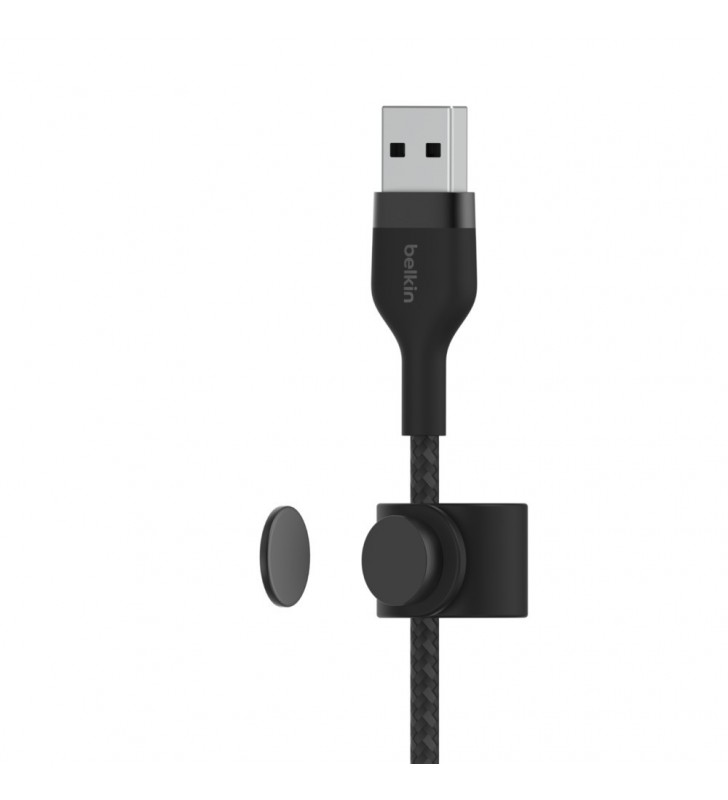 Belkin CAA010BT3MBK cabluri USB 3 m USB A USB C/Lightning Negru