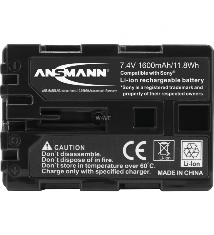 Ansmann  A-Son NP FH 50, baterie camera (echivalent cu Sony NP FH 50)