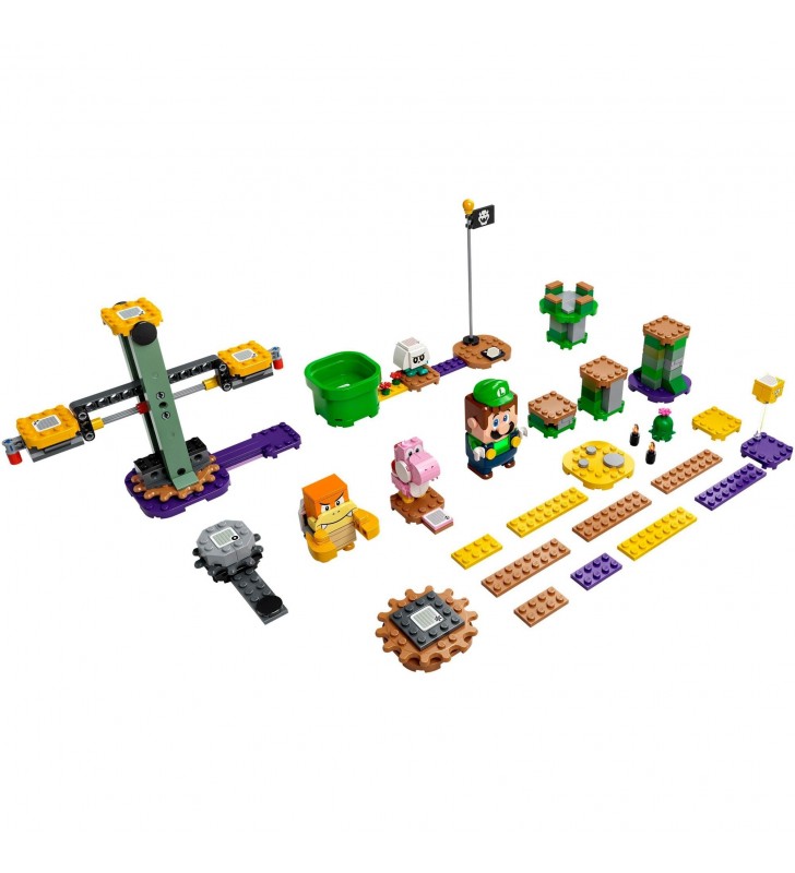 LEGO  71387 Super Mario Adventures cu Luigi Starter Set Jucărie de construcție