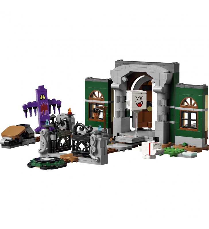 LEGO  71399 Conacul lui Super Mario Luigi: Set de extindere la intrare Jucărie de construcție (jucărie cu figurine, joc creativ pentru copii)