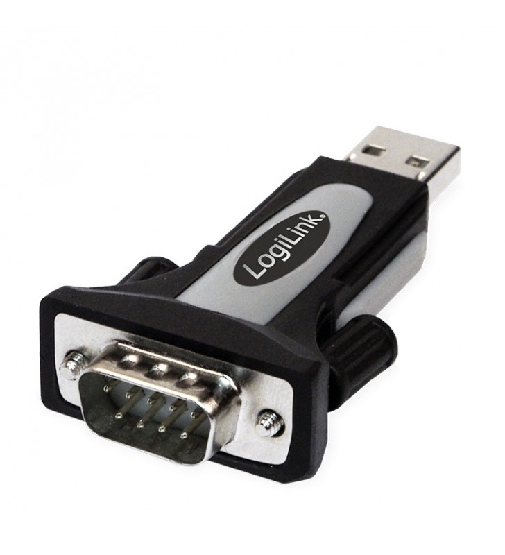 Adaptor USB 2.0 la Serial, chip FTDI, Logilink "AU0034"