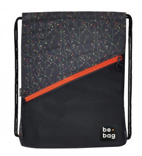 be bag  be.daily flower wall, bag (negru, 16 litri)