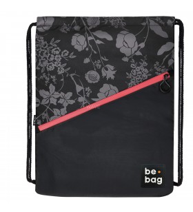 be bag  be.dayly mystic flowers, bag (negru, 16 litri)
