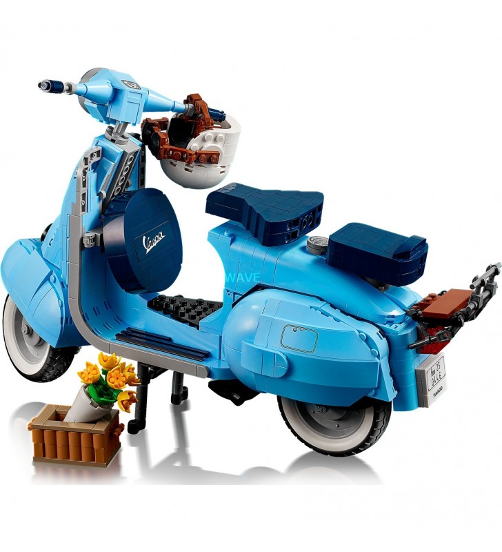 Jucărie de construcție LEGO  10298 Creator Expert Vespa 125 (Set model, scuter vintage din Italia, set pentru adulți pentru a construi și a afișa)