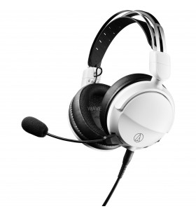 Căști pentru jocuri Audio Technica  ATH-GL3WH (alb, mufă de 3,5 mm)