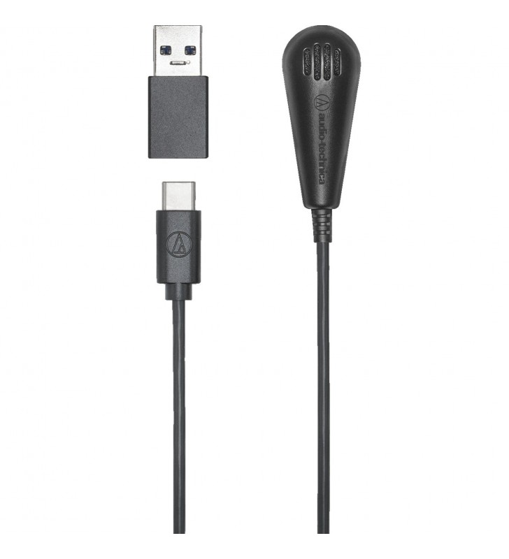 Audio Technica  ATR4650-USB, microfon (negru, USB-C, USB-A)