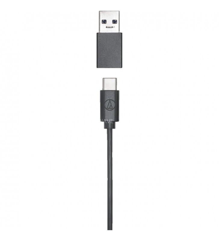 Audio Technica  ATR4750-USB, microfon (negru, USB-C, USB-A)