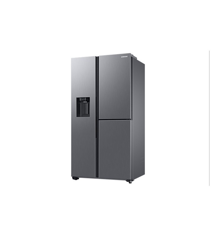 Samsung Side-by-side, F 1 , 627 l, stainless steel look frigidere cu unități alipite (side by side) De sine stătător Argint,
