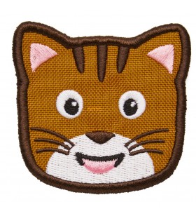 Affenzahn  Velcro Badge Cat, Patch (maro)
