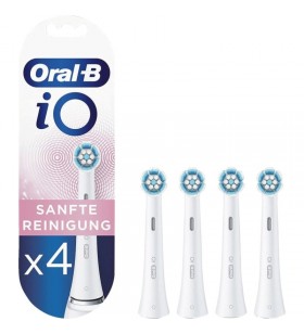 Braun  Oral-B iO set de curățare delicată de 4, cap de perie (Alb)
