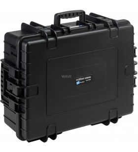B&W  exterior.carcasa tip 6500, valiza (carcasa neagră, detașabilă, căptușită din material textil)