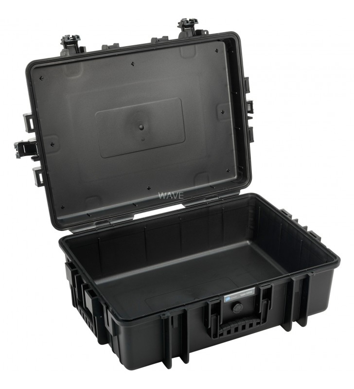 B&W  exterior.carcasa tip 6500, valiza (carcasa neagră, detașabilă, căptușită din material textil)