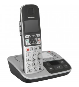Panasonic  KX-TGE520GS, telefon analogic (argintiu/negru, robot telefonic)