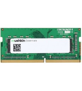 Mushkin 16GB Essentials DDR4 PC4-3200 3200 MHz 22-22-22-52 SODIMM Modelo MES4S320NF16G