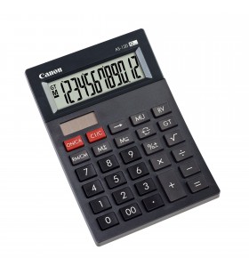 Calculator birou Canon AS120, 12 digits, 29 keys, dual power, M+, M- ,RM/CM  "BE4582B001AA"