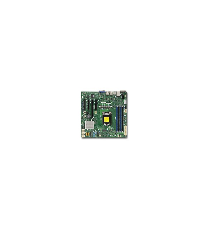 Supermicro X11SSM plăci de bază pentru servere/stații de lucru LGA 1150 (Mufă H4) micro-ATX Intel® C236