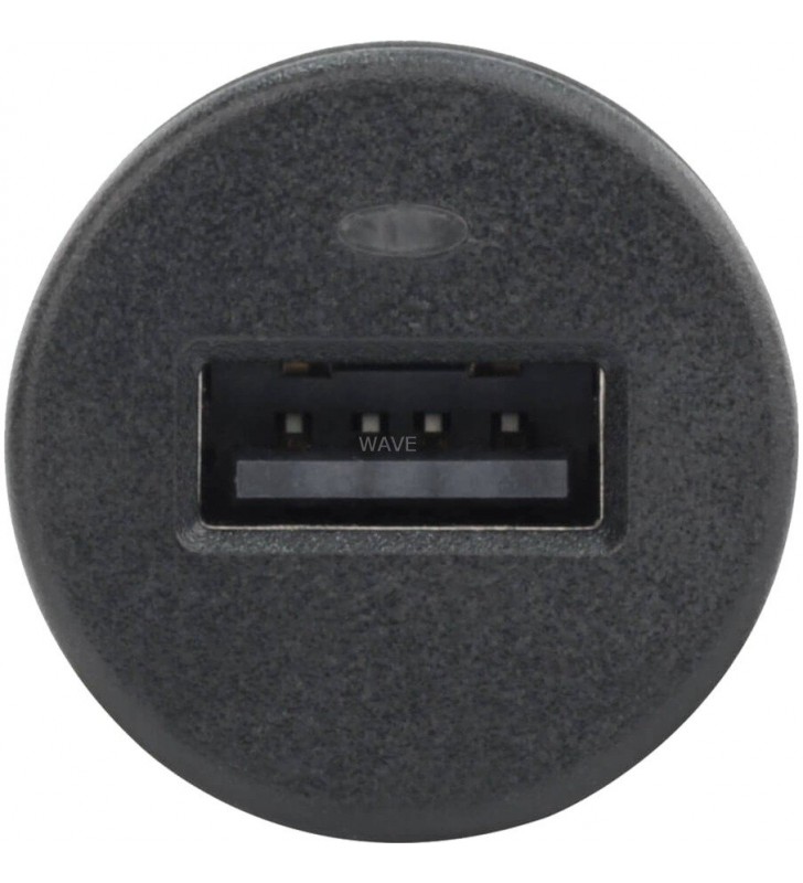 Încărcător auto HyCell  USB 1A 1Port, încărcător (negru, 1000-0015)