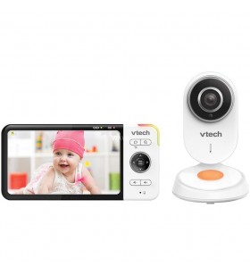 Monitor pentru copii VTech  VM818 HD, monitor pentru bebelusi (Alb)