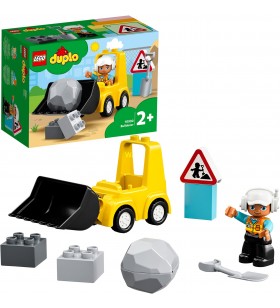 Jucărie de construcție LEGO  10930 DUPLO Jucărie de construcție cu încărcător cu roți