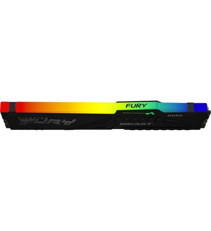 Memorie Kingston FURY Beast RGB Black 32GB DDR5 5200MHz CL40