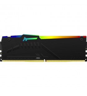 Memorie Kingston FURY Beast RGB Black 16GB DDR5 6000MHz CL40