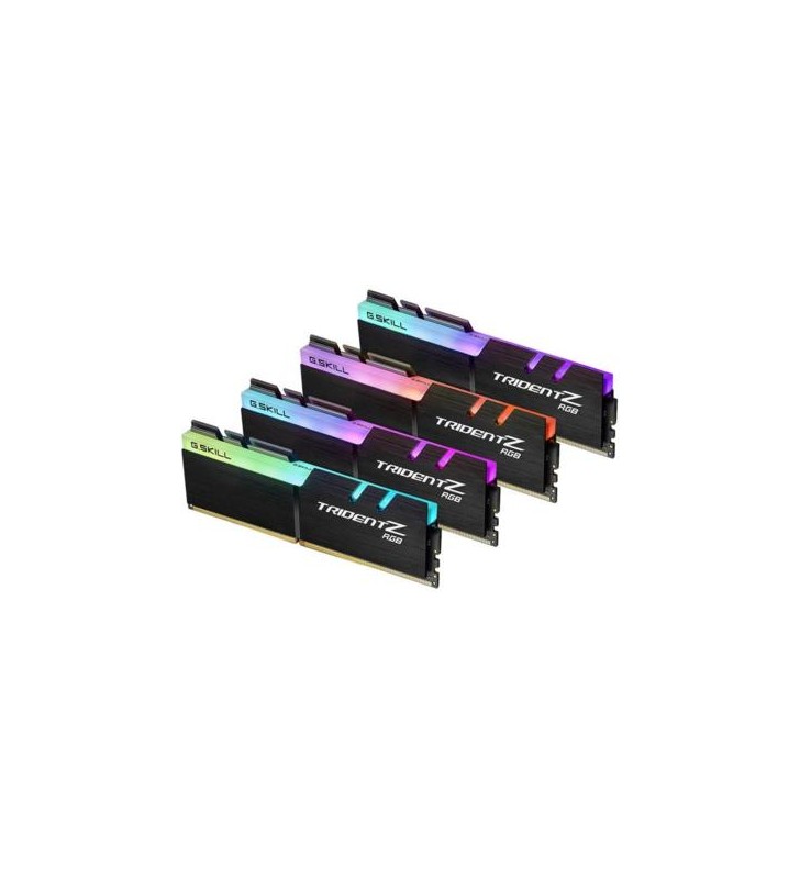 Memorie ram G.skill Trident RGB (F4-3200C14Q-32GTZR) , DDR4, 32 GB, 3200MHz, CL14