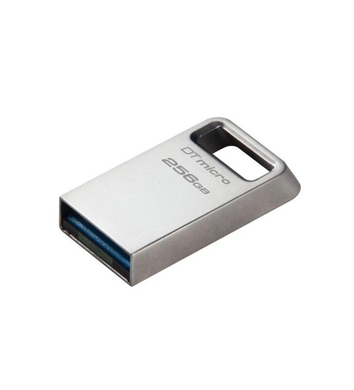 Kingston 256GB DataTraveler Micro USB Flash Drive (Silver)