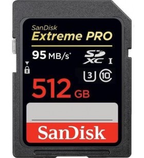 Card de Memorie SanDisk Extreme Pro SDXC 512GB 170MB V30 U3 SDSDXXY-512G-GN4IN