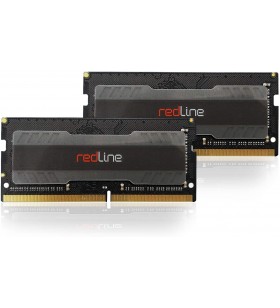 Mushkin Redline Notebook – DRAM DDR4 Gaming - Kit de memoria SODIMM de 32 GB (2 x 16 GB) – 2666MHz (PC4-21300) CL-16 – 260 pines 1.2 V RAM – Doble canal – Bajo voltaje – (MRA4S266GHHF16GX2)