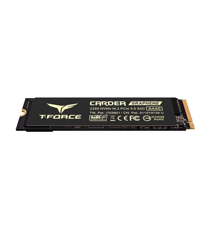 Team Group  CARDEA A440 1TB, SSD (negru/auriu, PCIe 4.0 x4, NVMe 1.4, M.2 2280)