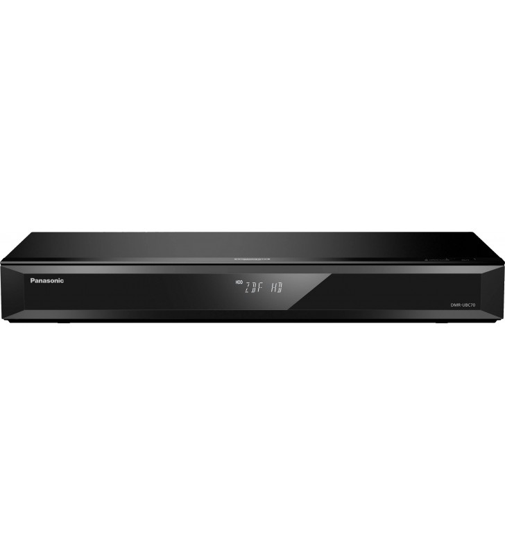 Panasonic DMR-UBC70 UHD Blu-ray recorder 4K Ultra HD, DVB-C/T2 Twin HD tuner, High-res audio, Smart TV, Wi-Fi, USB recor