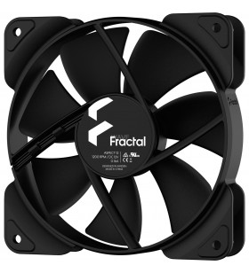 Fractal Design  Aspect 12 Black, Ventilator carcasă (negru)