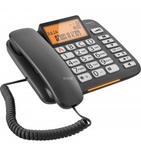 Gigaset  DL580, telefon analogic (negru)