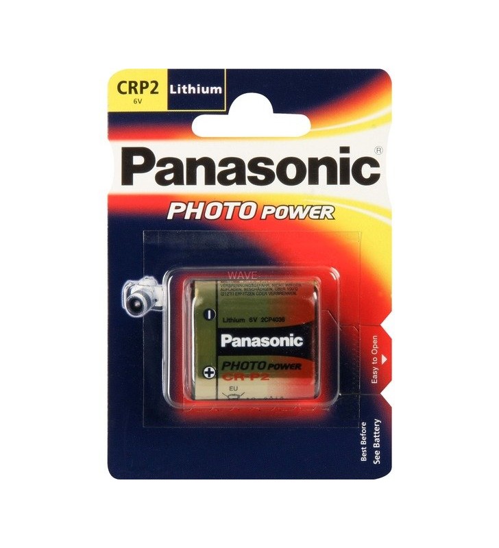 Panasonic  Lithium Photo CR-P2PL/1B, baterie (argintiu)