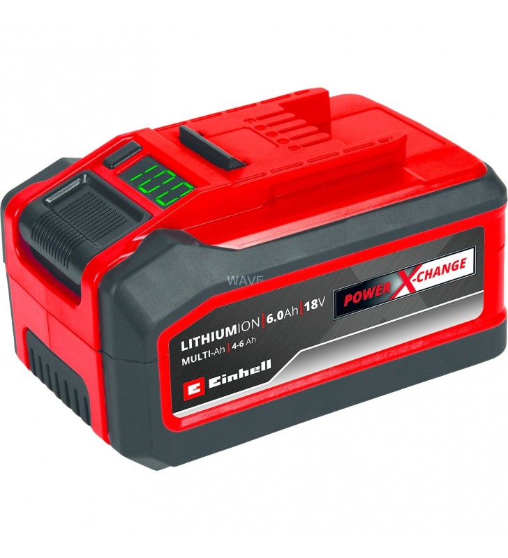 Einhell  Power X Schimbați bateria 18V 4Ah (Roșu Negru)