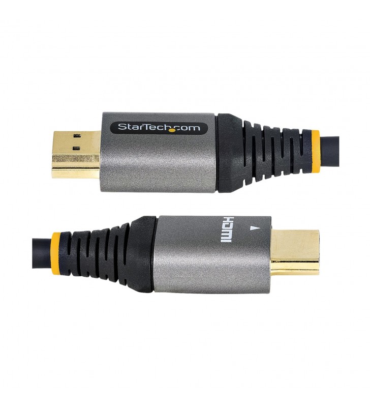 StarTech.com HDMMV50CM cablu HDMI 0,5 m HDMI Tip A (Standard) Negru, Gri