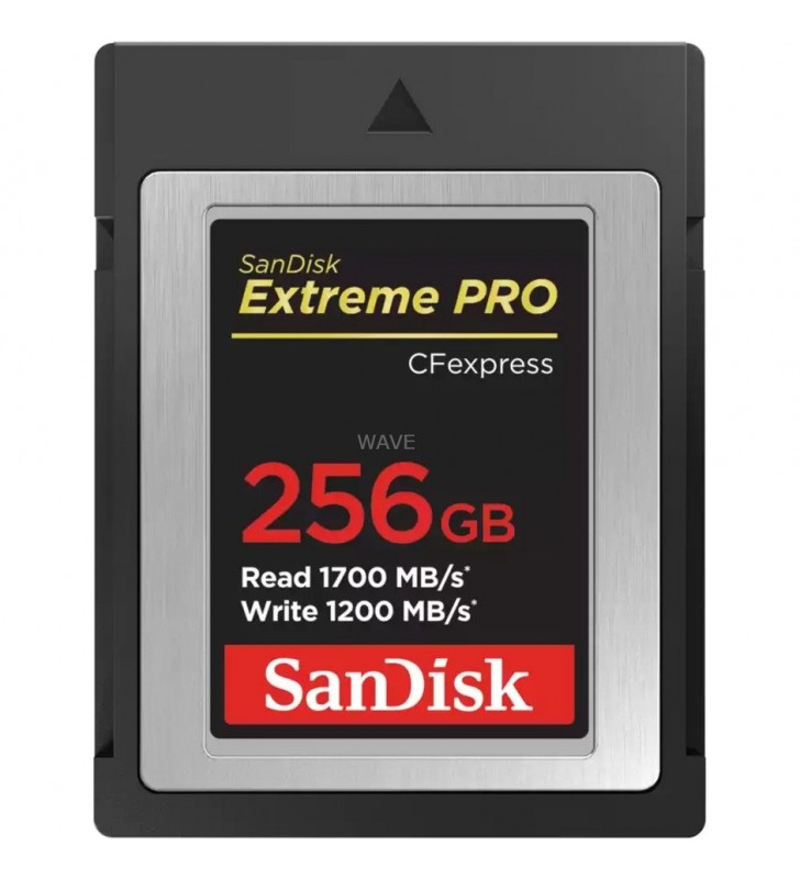 Card de memorie SanDisk  Extreme Pro CFexpress de 256 GB (CFexpress tip B)