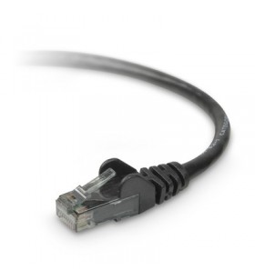 Belkin UTP CAT6 3m cabluri de rețea Negru U/UTP (UTP)
