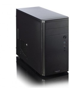 Carcasa PC Fractal Design Core 1100 (FD-CA-CORE-1100-BL), Micro ATX (uATX), Mini ITX, Negru