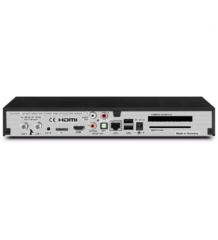 TechniSat  DIGIT ISIO S2, receptor satelit (negru, tuner dublu DVB-S2, HDMI, CI+)