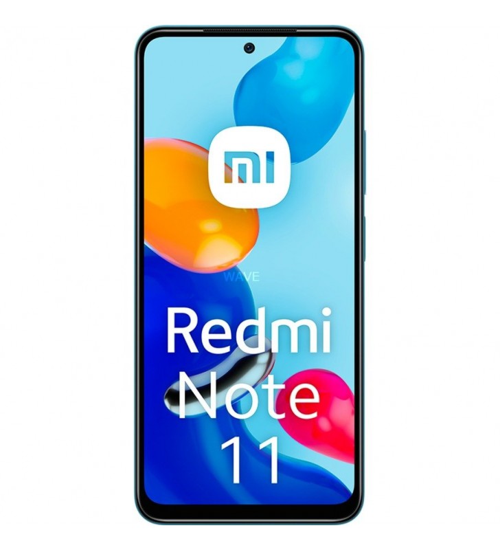 Xiaomi  Redmi Note 11 128GB, telefon mobil (Star Blue, Android 11, Dual SIM, 4GB DDR4X)