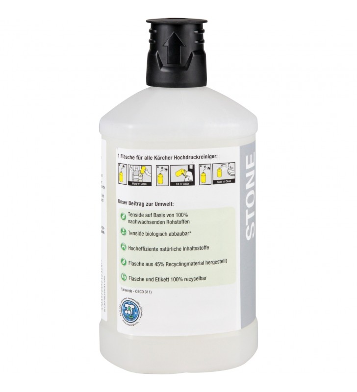 Detergent Kärcher  pentru piatră și fațadă 3-în-1 RM 611, agent de curățare (1 litru)