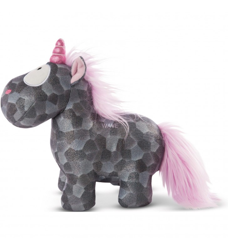 NICI  unicorn Diamond Dust, jucărie de pluș (negru/gri, 13 cm)