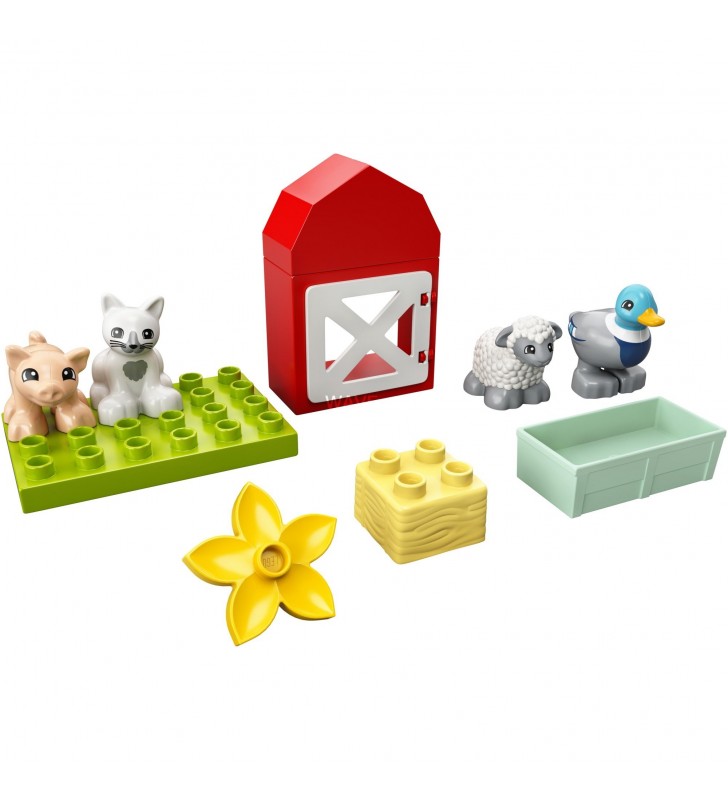 Jucărie de construcție LEGO  10949 DUPLO pentru îngrijirea animalelor de fermă