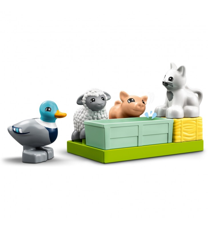 Jucărie de construcție LEGO  10949 DUPLO pentru îngrijirea animalelor de fermă